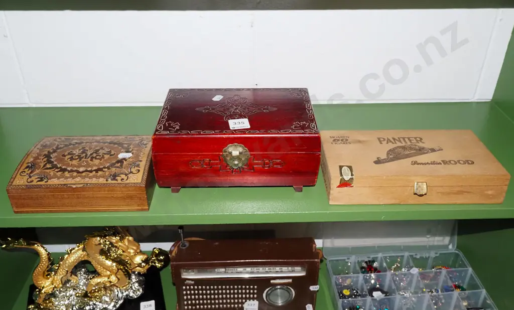 jewellery boxes, cigar box Image 1++
