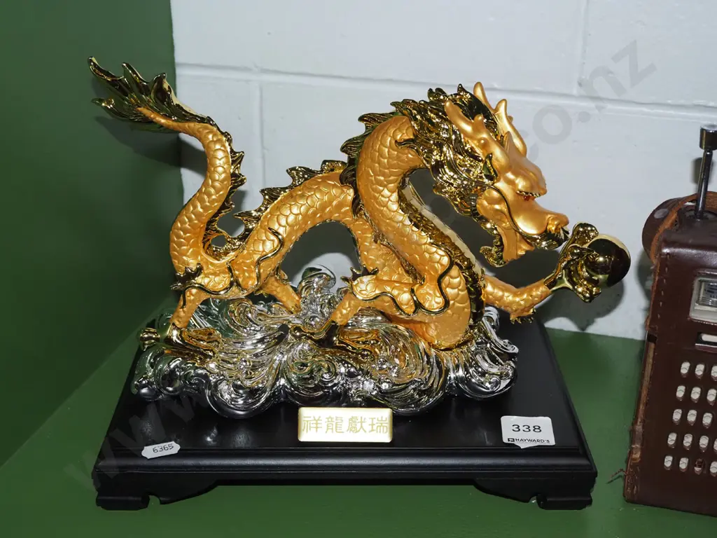 Dragon Figurine on stand Image 1++