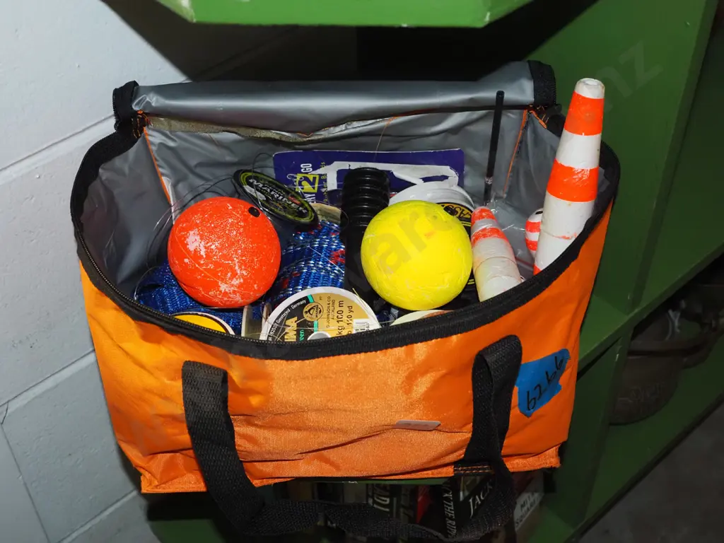 tackle bag, floats, load strop etc Image 1++