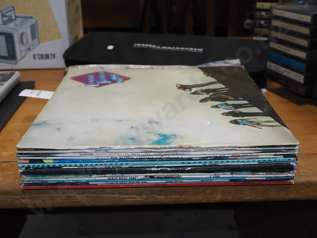LPs; Lynyard Skynard, The Kids From Fame, Beatles etc Image 1++