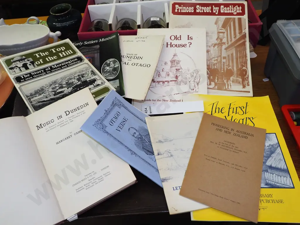 Dunedin history books, other historical publications Image 1++