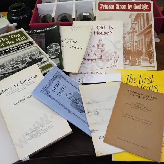 Dunedin history books, other historical publications