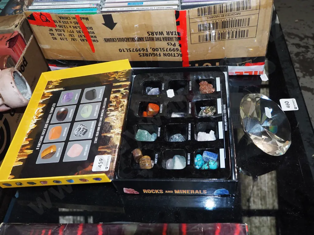 assorted rocks and mineral samples Image 1++
