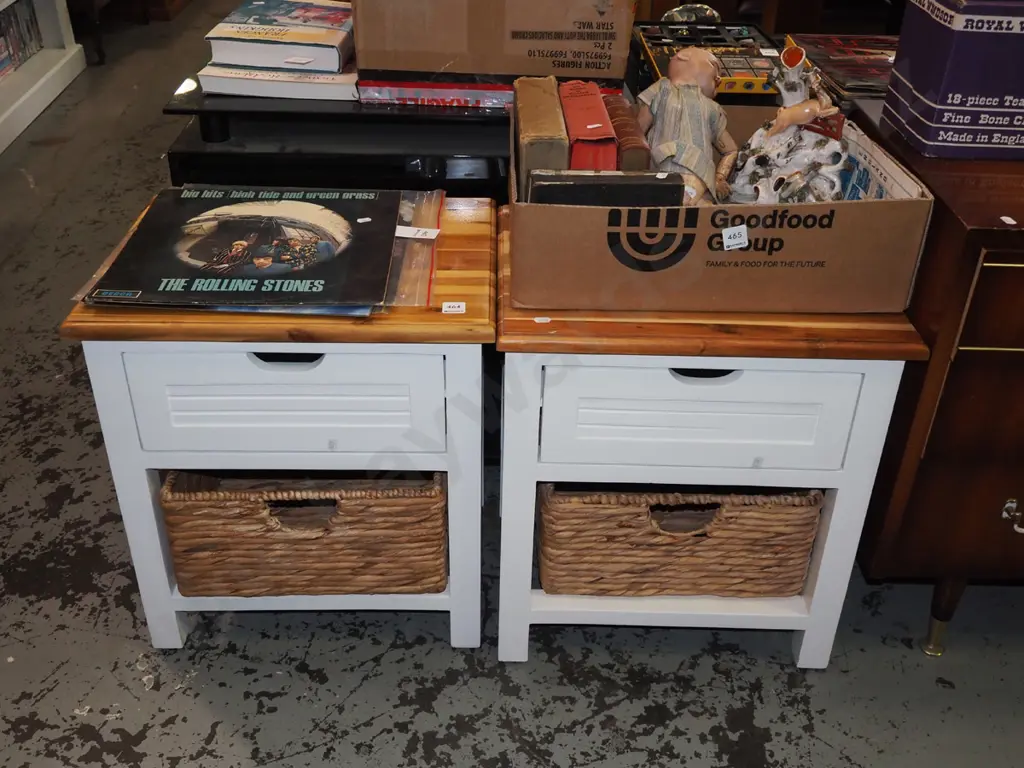 pair of matching bedside cabinets Image 1++