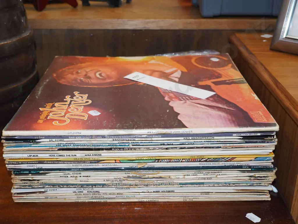 LPs; John Denver, Kris Kristofferson etc Image 1++