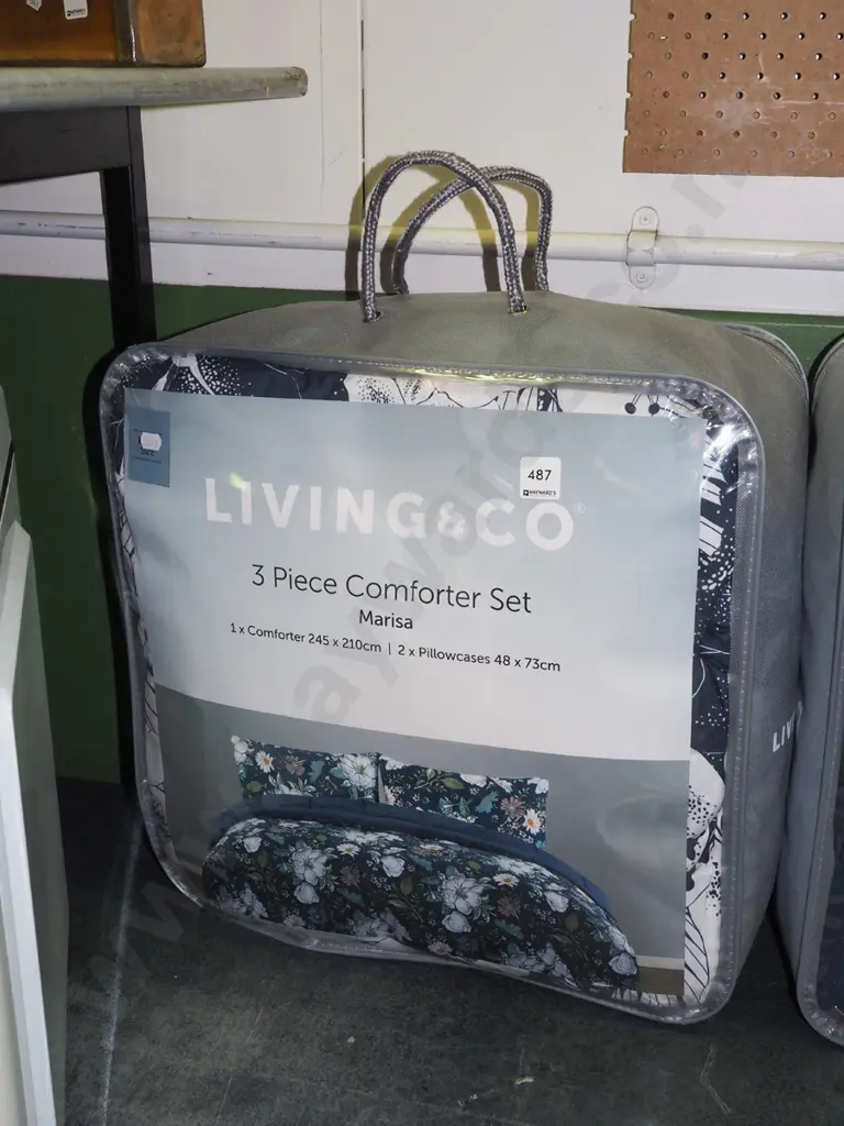 Living & Co 3 piece king size comfort set - Marissa Image 1++