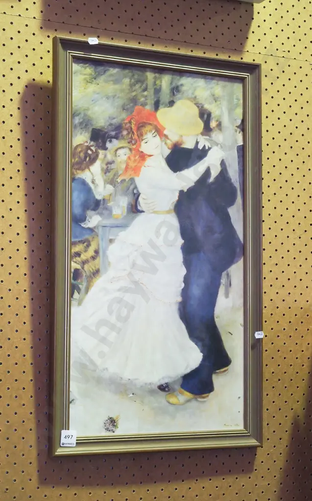 framed Renoit print Image 1++