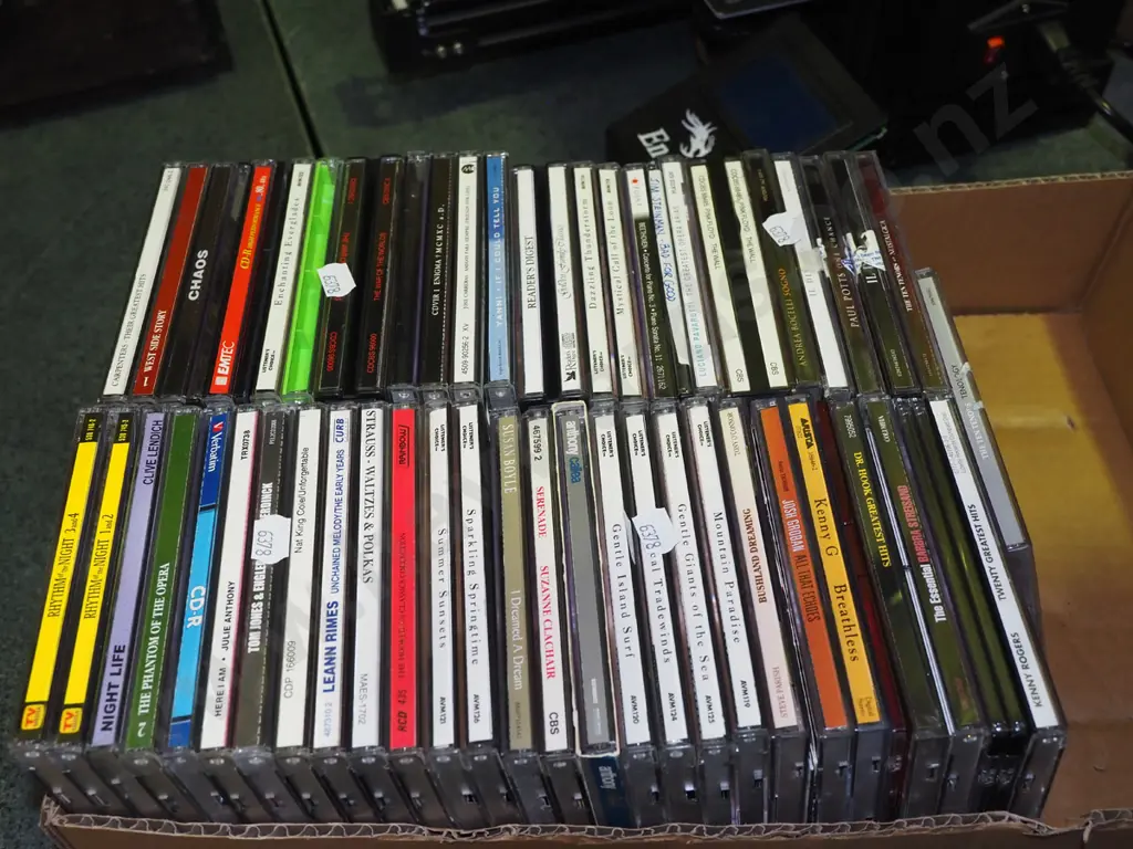 box of CDs Image 1++