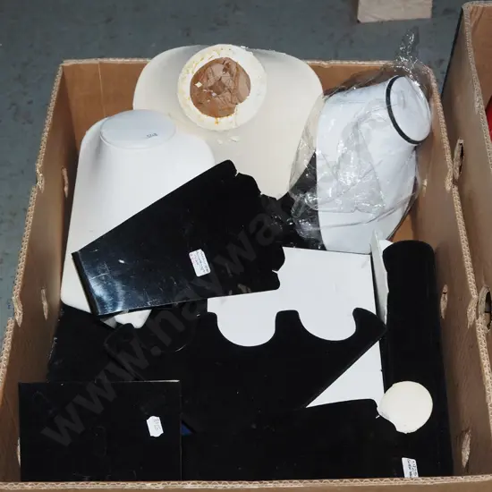 box; jewellery stands