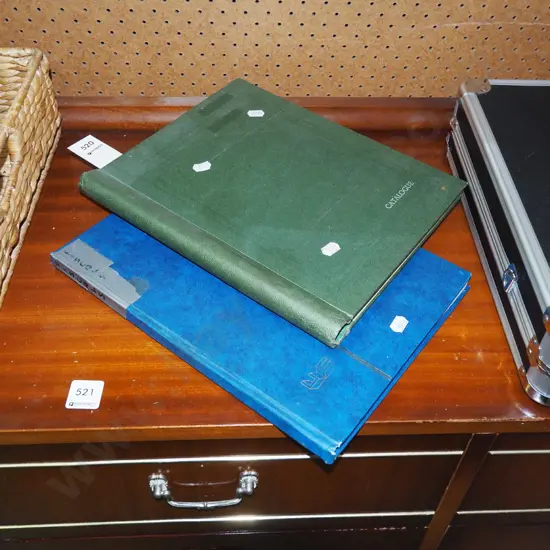 2x stamp albums