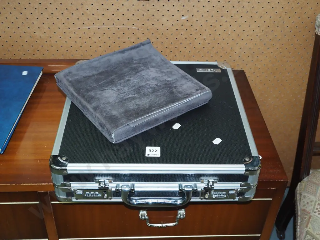 equipment case with internal binder, earring storage Image 1++