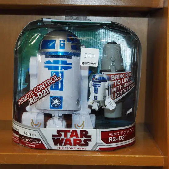 as new Star Wars remote control R2-D2