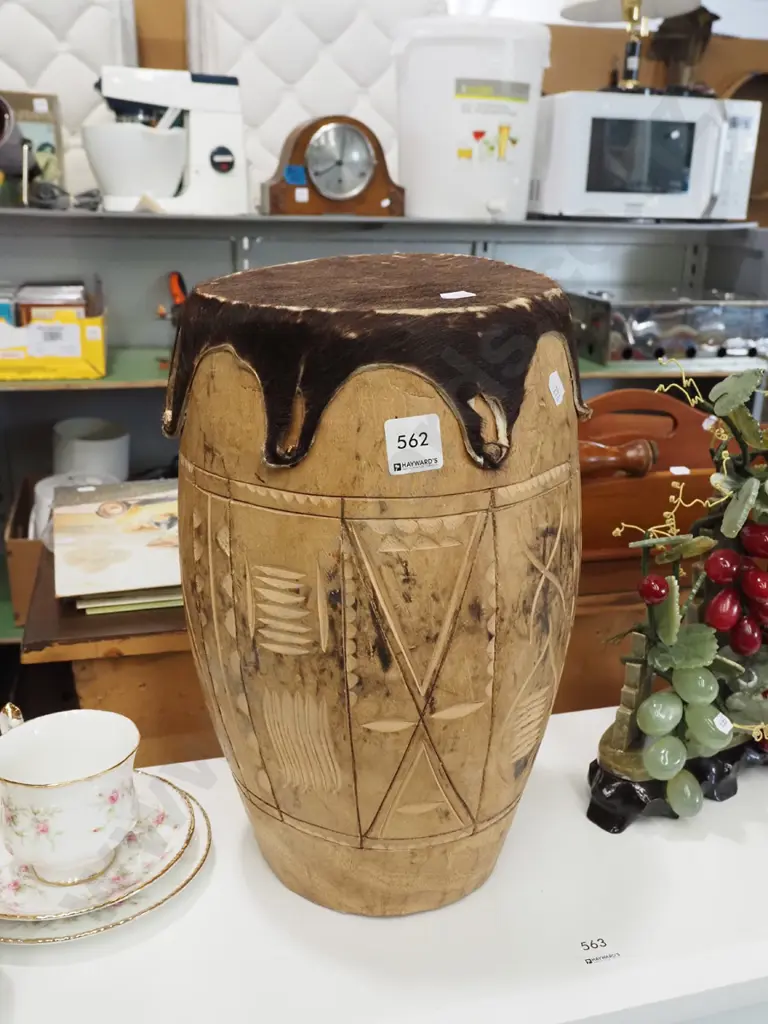 ethnic animal skin drum Image 1++