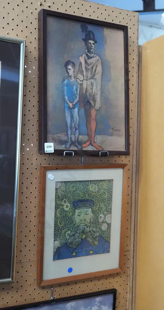 framed Picasso print Image 1++