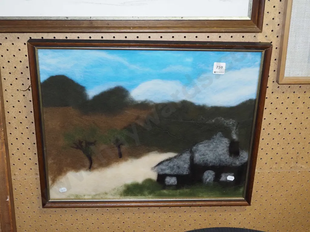 framed wall picture - farmhouse Image 1++