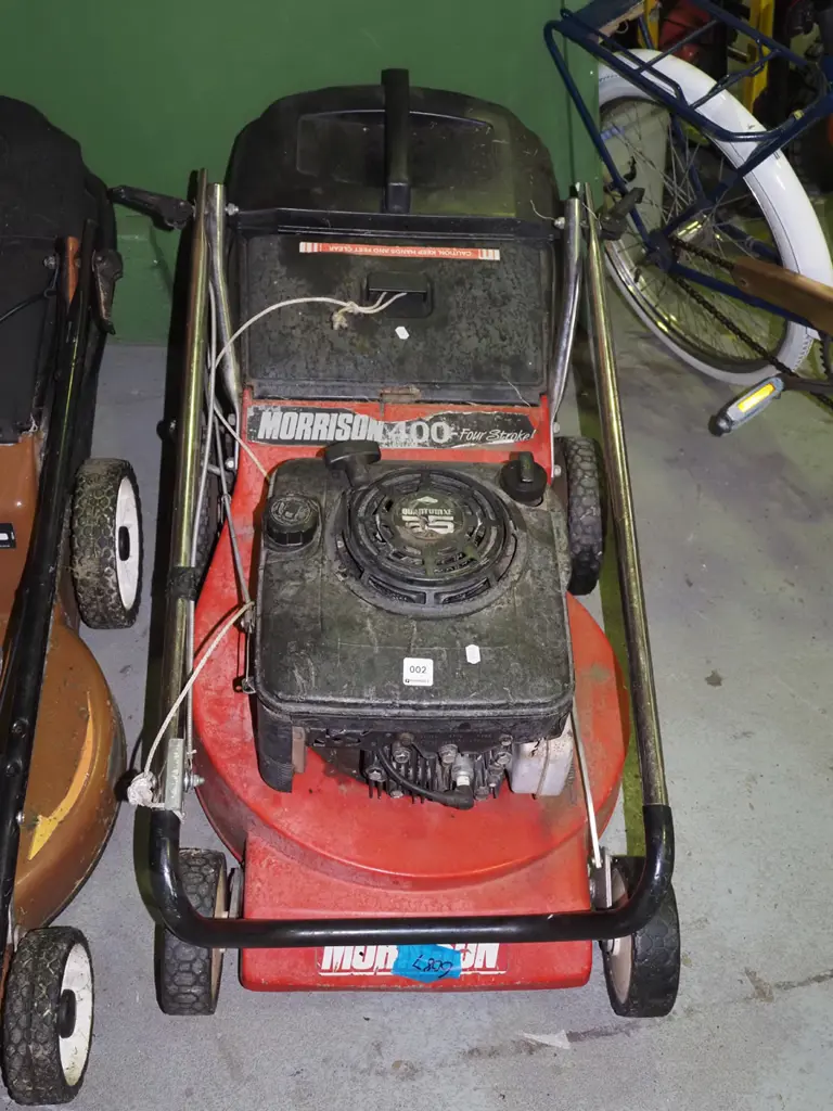 Morrison 4 stroke motor mower Image 1++