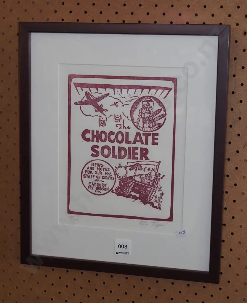 framed ltd edition print - The Chocolate Soldier Image 1++