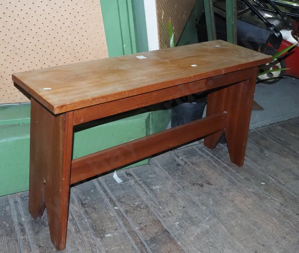 mahogany bench seat H450 W800 Image 1++