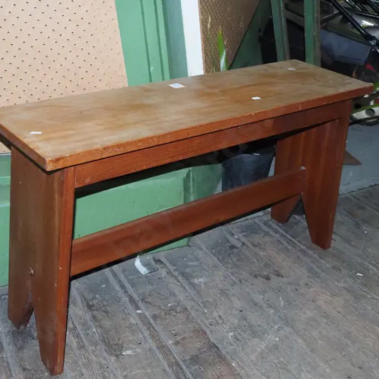 mahogany bench seat H450 W800
