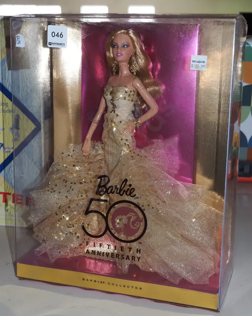 as new boxed Barbie 50 Fiftieth Anniversary Image 1++