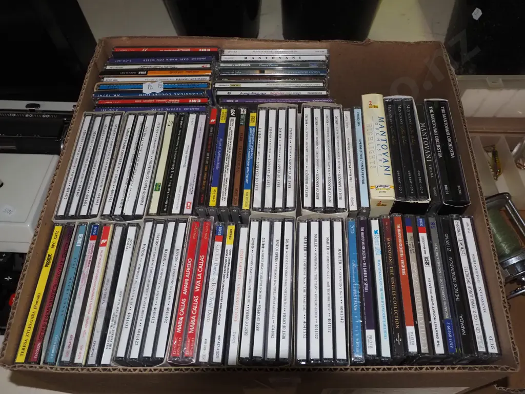 box; classical CDs Image 1++