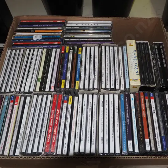 box; classical CDs