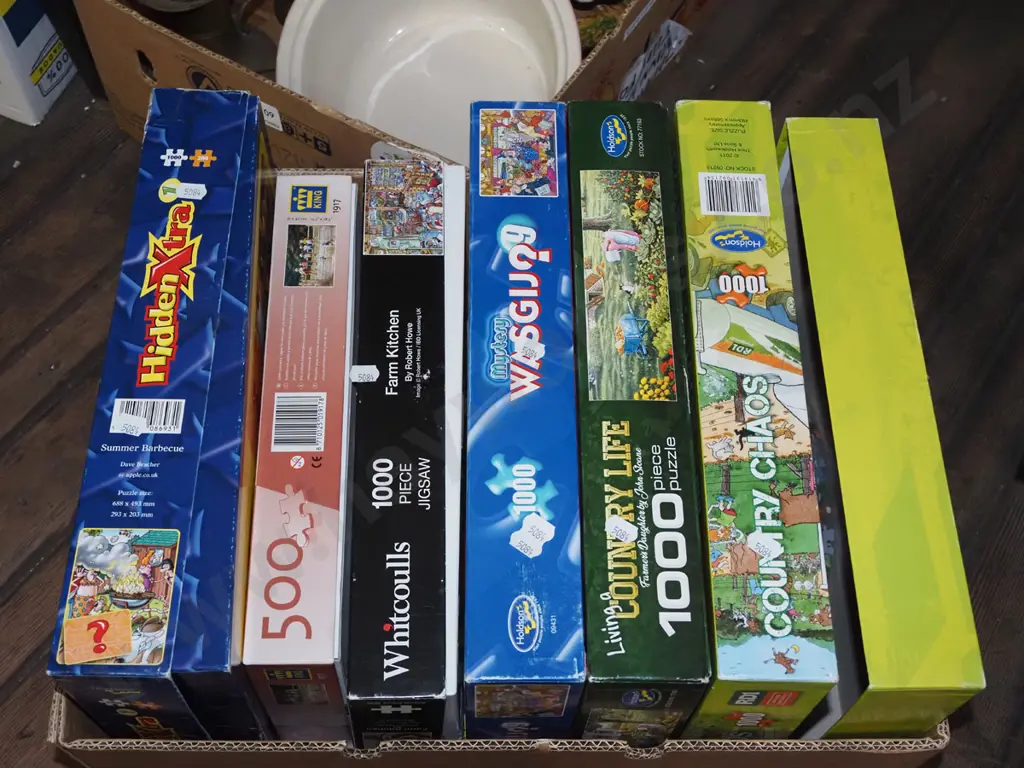 box of puzzles Image 1++