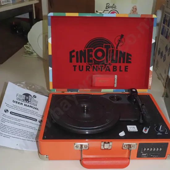 reproduction portable digital record player