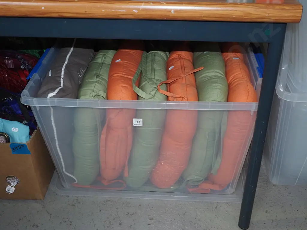 plastic tub; cushions Image 1++