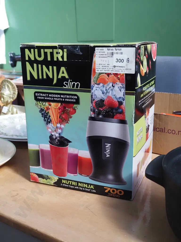boxed as new Nutri Ninja Slim Image 1++