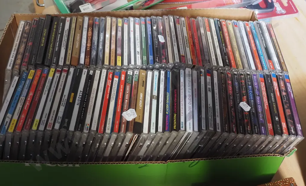 box of CDs Image 1++