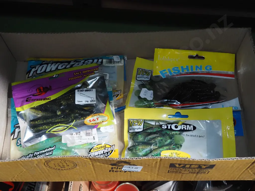 box of soft baits Image 1++