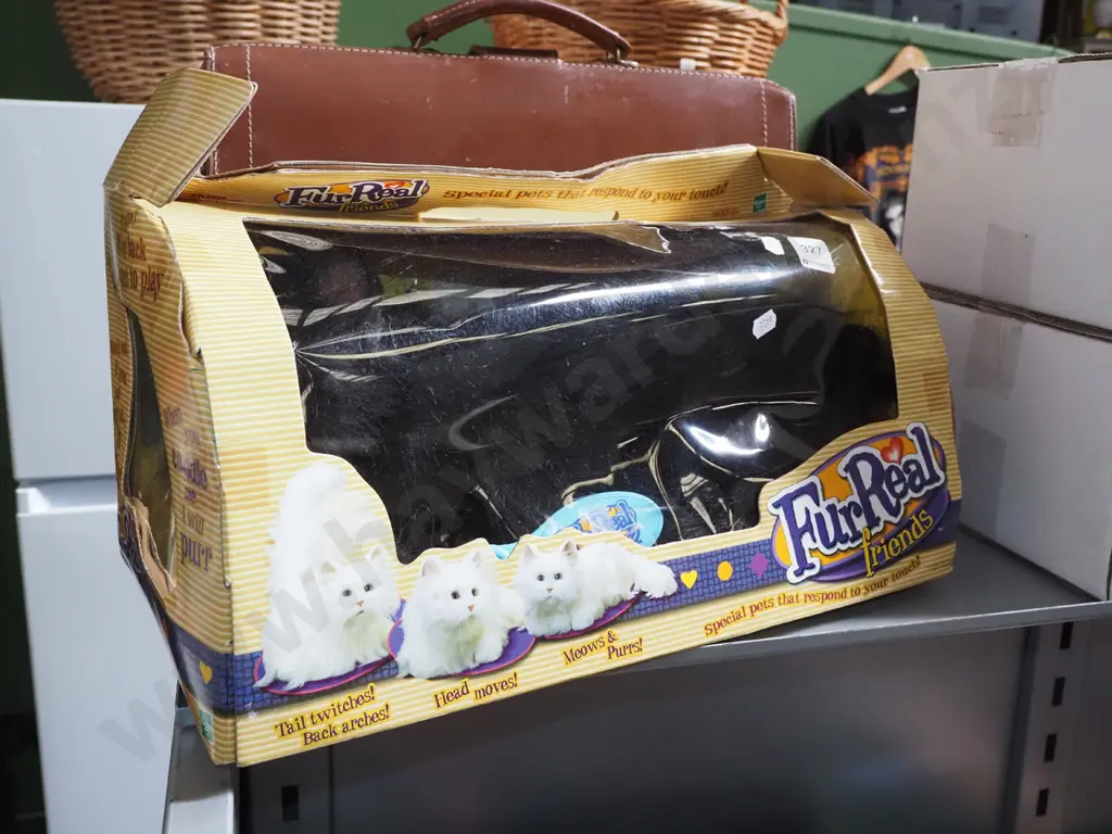 boxed FurReal Friends cat - box has damage Image 1++
