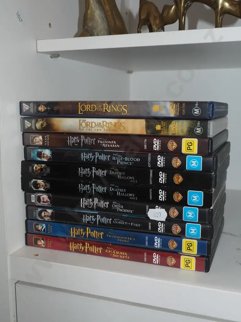 Harry Potter DVDs etc Image 1++