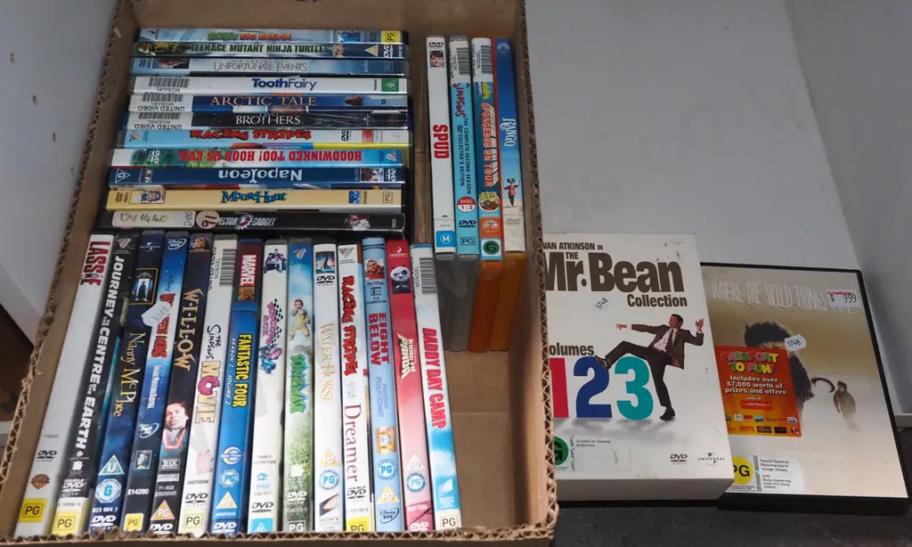 box; DVDs Image 1++