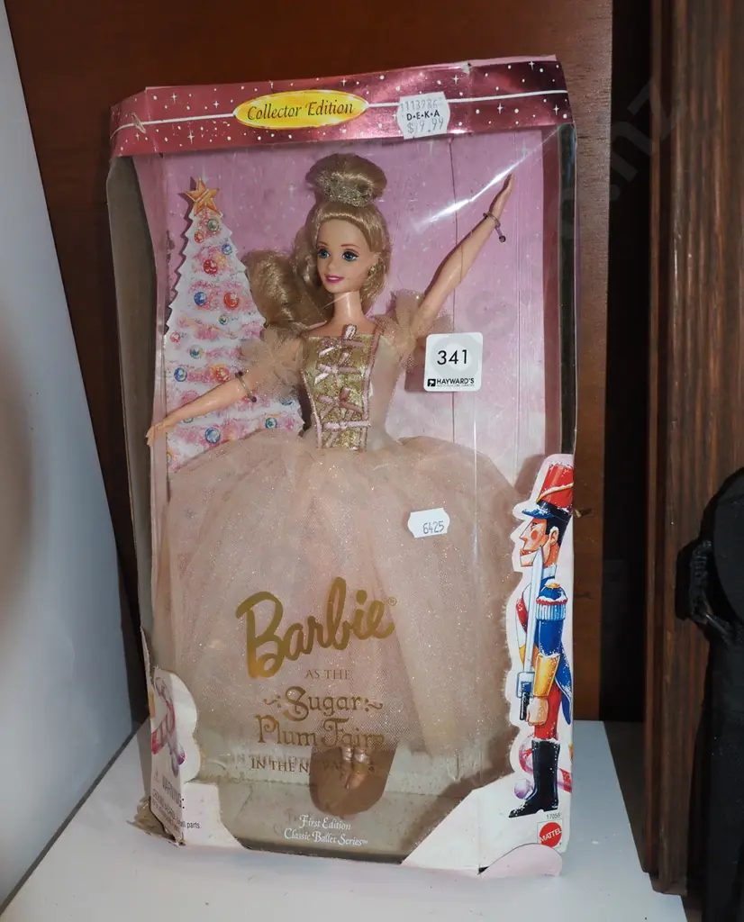 boxed  Barbie Sugar Plum Fairy - damage to box Image 1++