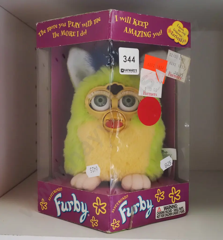 boxed Electronic! Furby - damage to box Image 1++