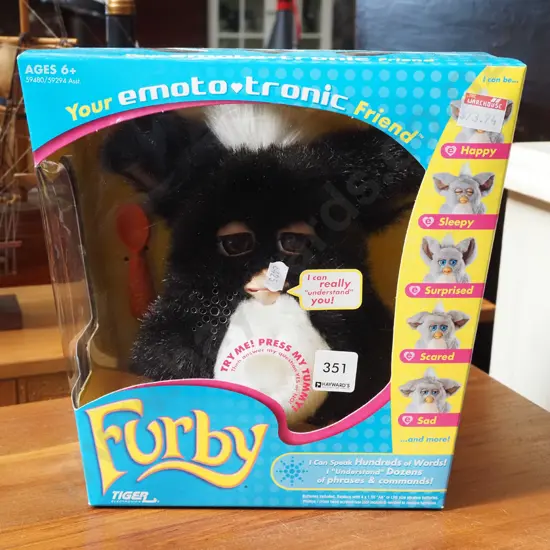 boxed as new Furby Emoto-Tronic Friend toy