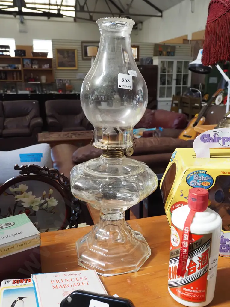 glass kerosene lantern H460 Image 1++