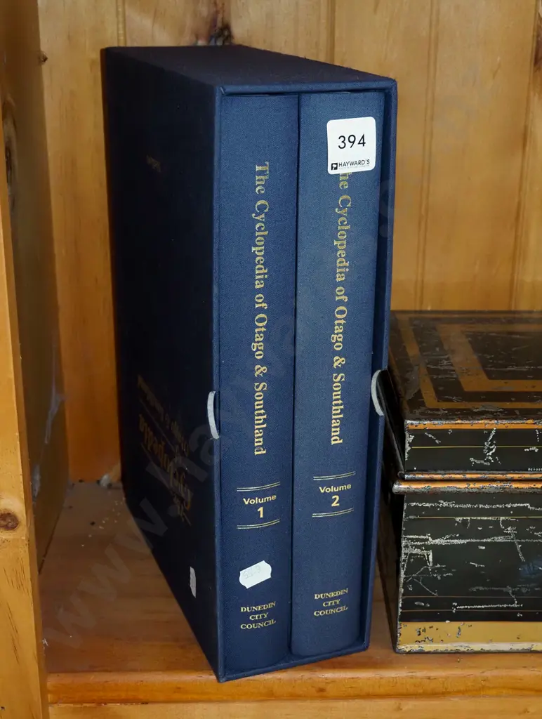 slip cased editions of Cyclopedia of Otago and Southland Image 1++