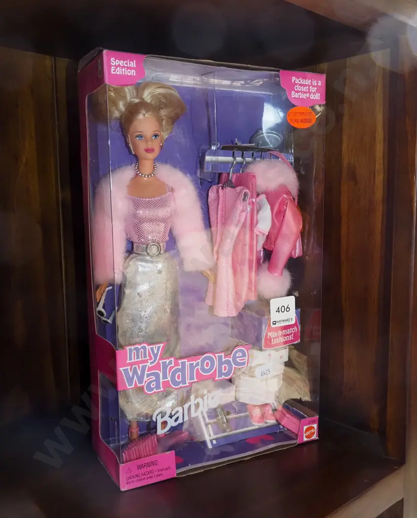 boxed as new My Wardrobe Barbie Image 1++