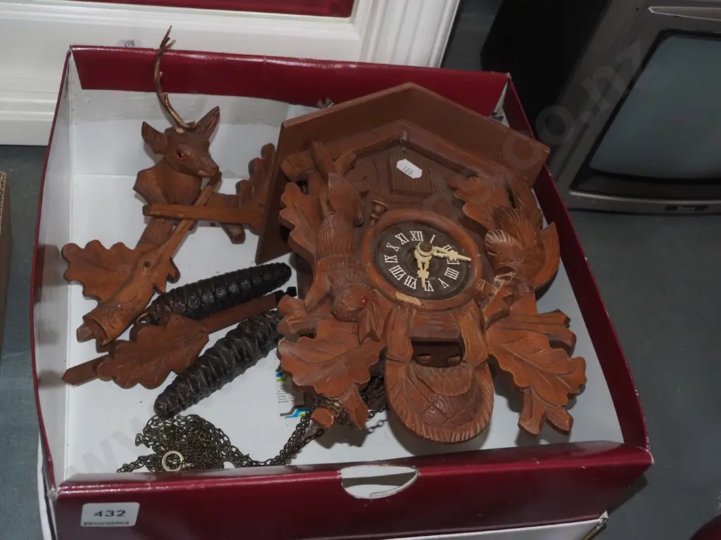 wall mount cuckoo clock - As Is No Returns Image 1++