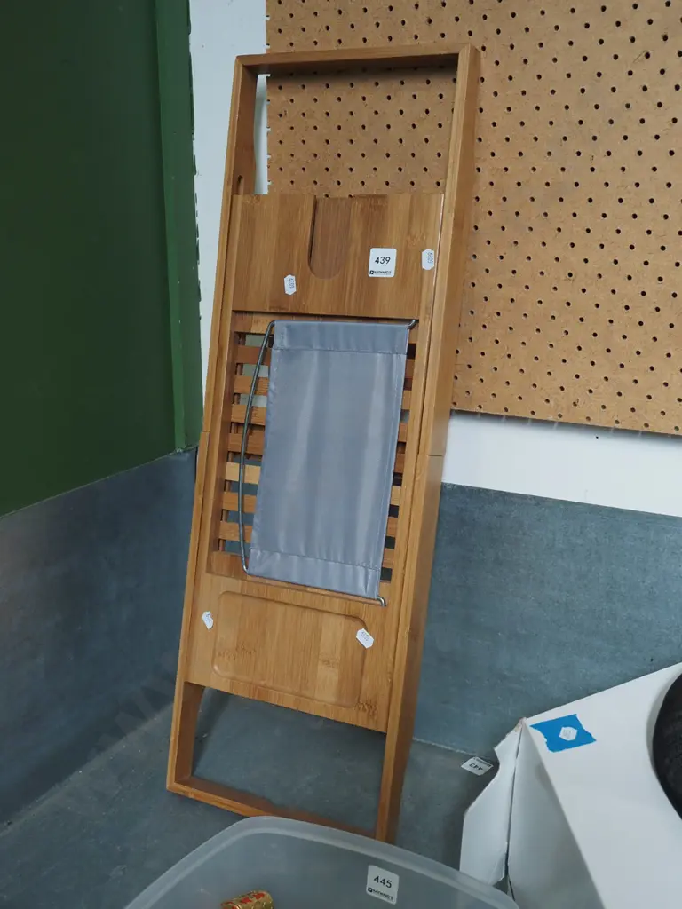 bamboo across bath shelf Image 1++