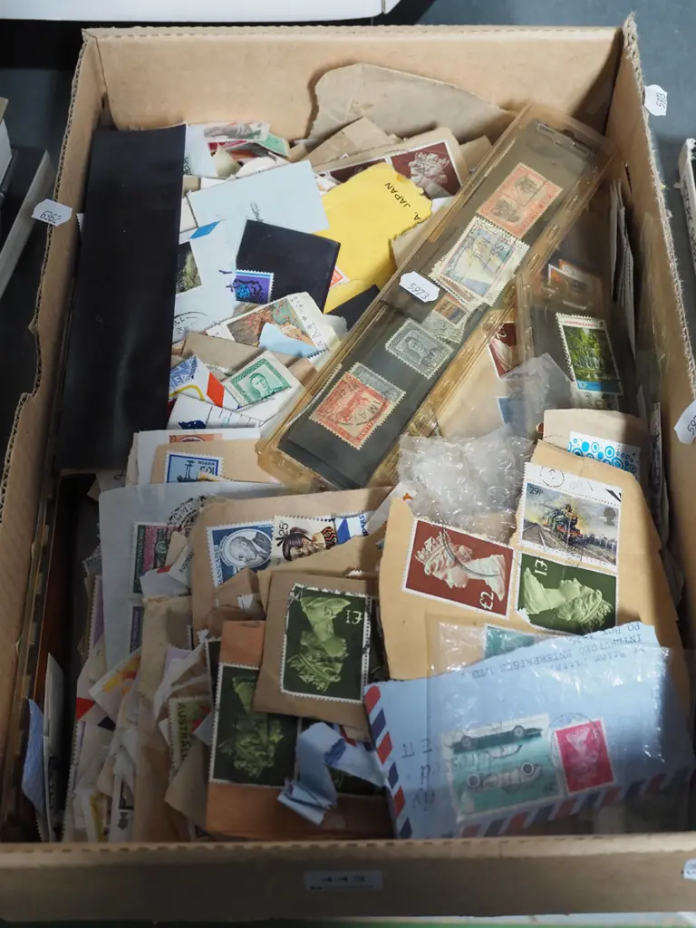 box of stamps Image 1++