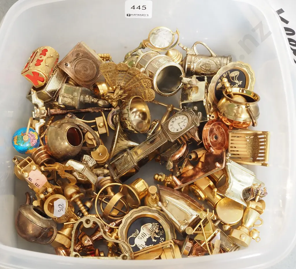 box of brass miniatures Image 1++