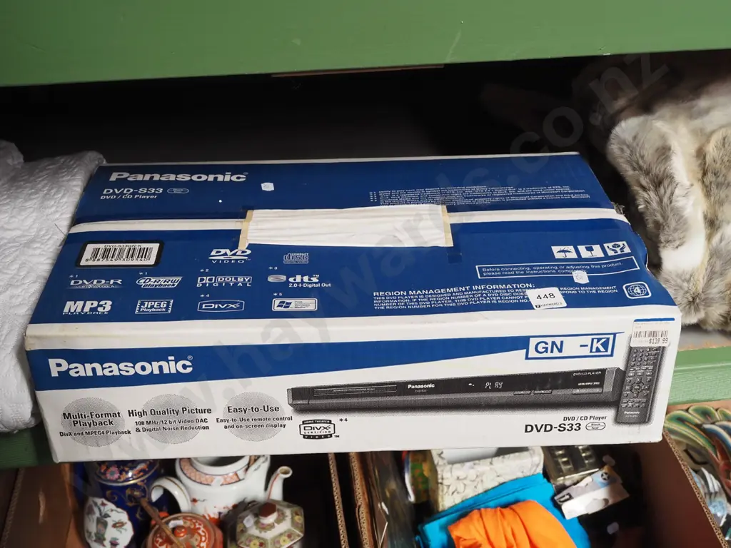 boxed Panasonic DVD/CD player Image 1++