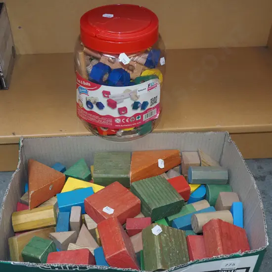 wooden blocks