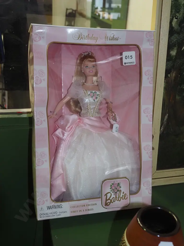 boxed as new Collector Edition Birthday Wishes Barbie Image 1++