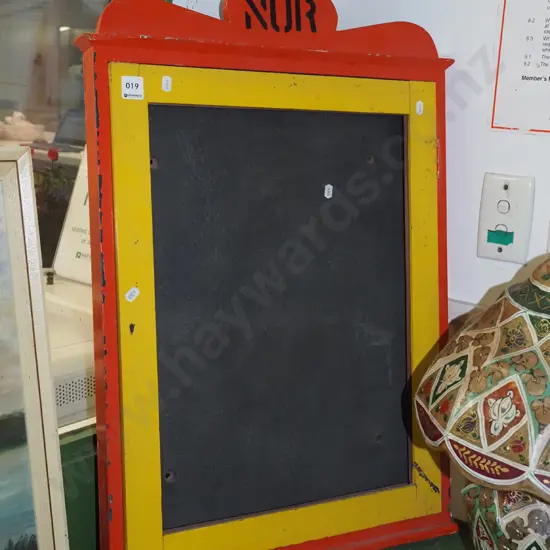 National Union of Railwaymen noticeboard H730 W470