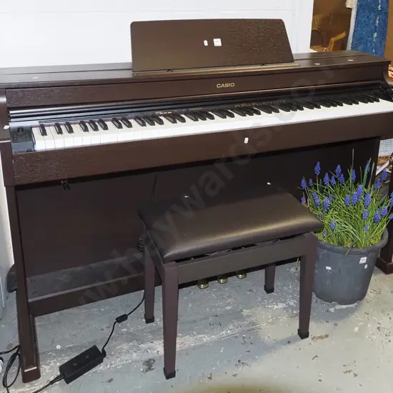 Casio Celviano AP-470 digital piano and piano stool
